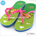 New design flat sandals fashion colorful pe strap eva outsole slipper sandal